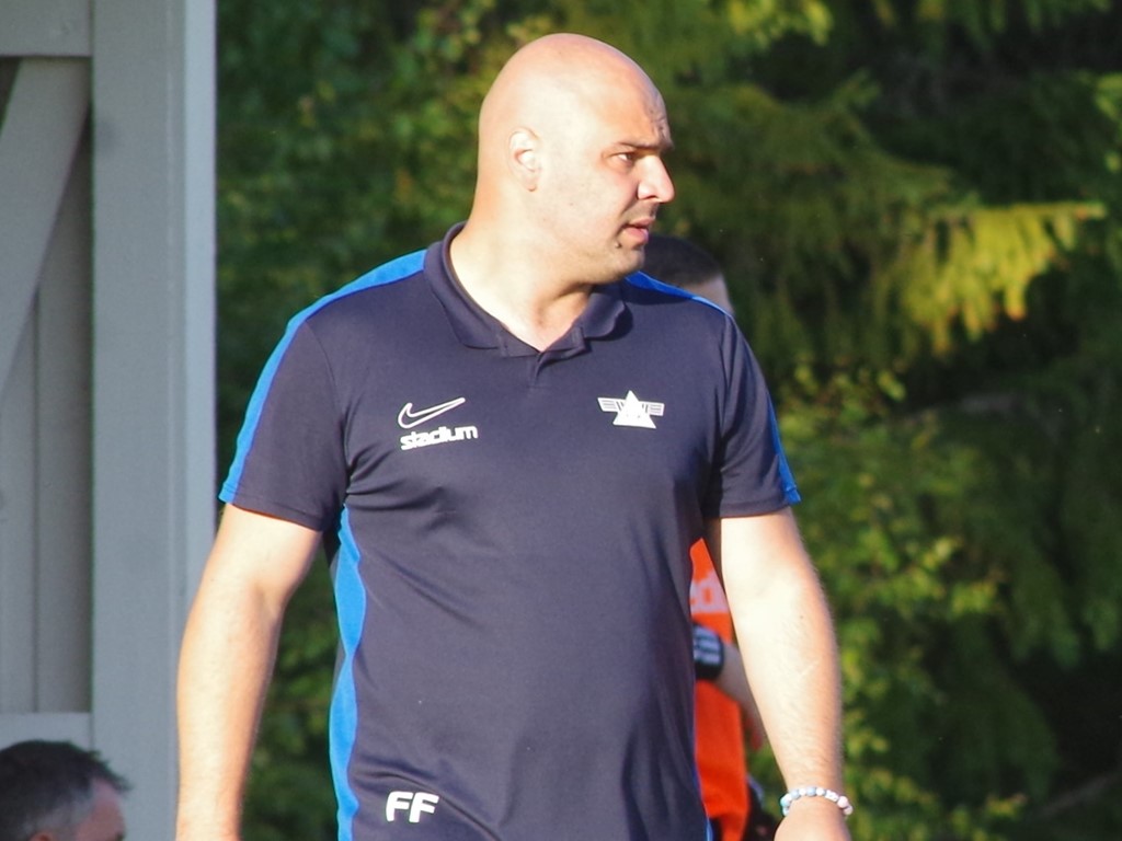 Filip Filipovic förde inte bara upp Fränsta till division 3, han höll dem även kvar där. Foto: Pia Skogman, Lokalfotbollen.nu.