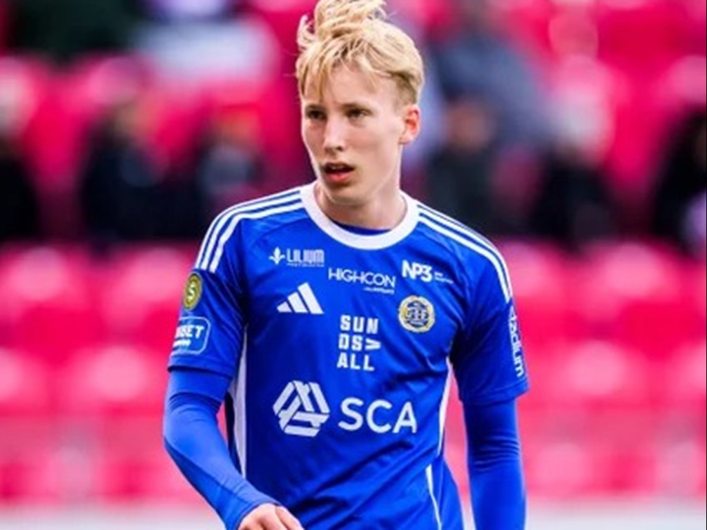 Mille Eriksson var närmast att kvittera för GIF Sundsvall på Guldfågeln Arena. Foto; Suvad Mrkonjic, Bildbyrån,
