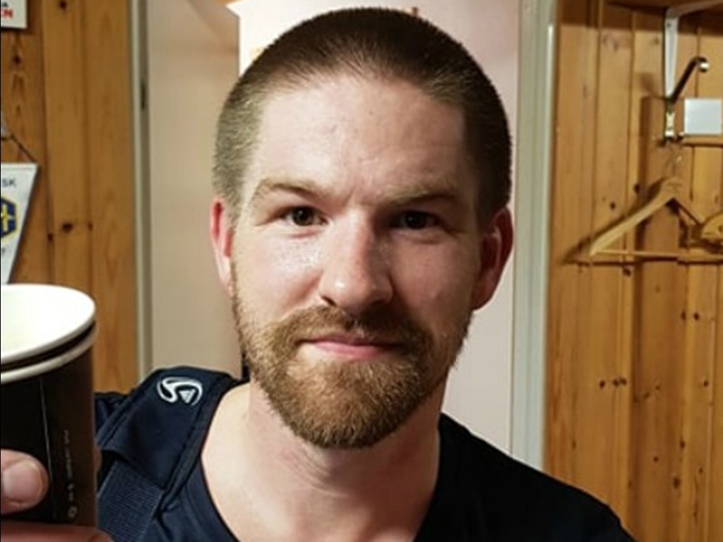 Niklas Wikholm, målskytt för sitt Holms SK.