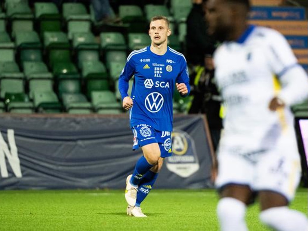 Erik Andersson lämnar tyvärr Giffarna efter tre säsonger som bärande spelare. Foto: Pär Olert, Bildbyrån.