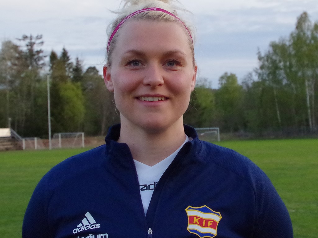 Emmy Andersson gjorde två av Kovlands mål mot Medskogs.