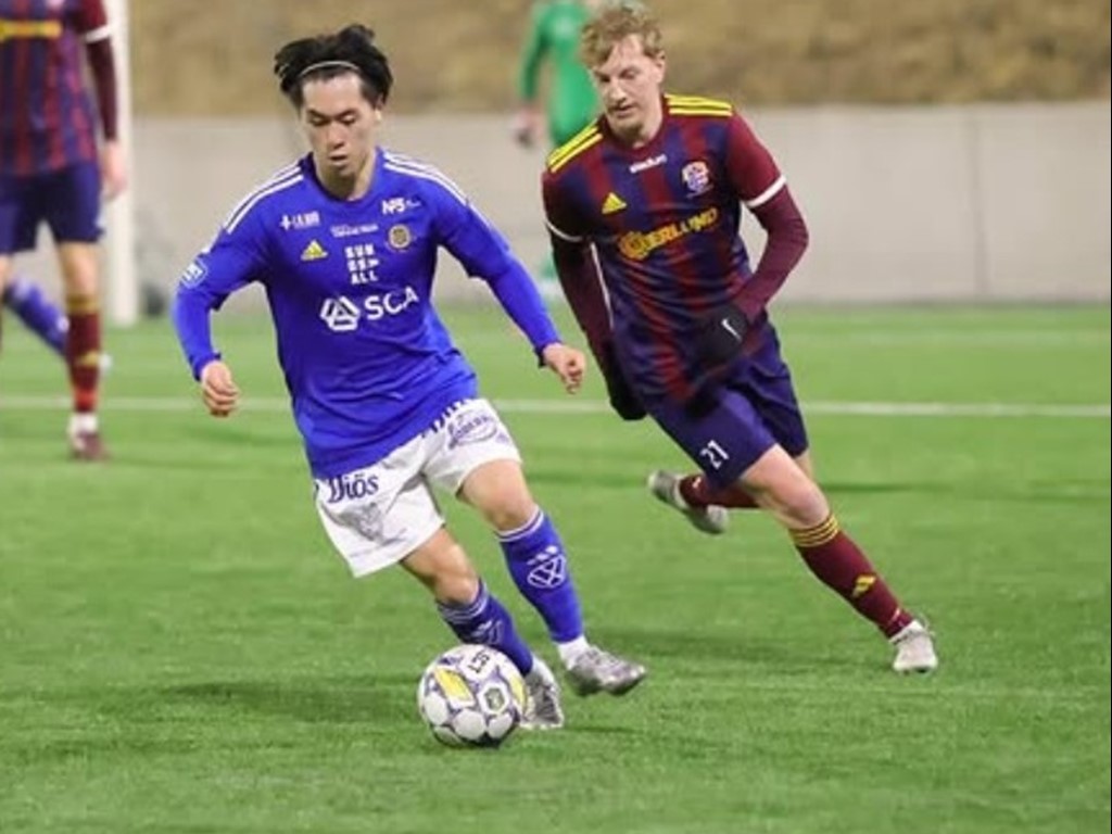 Det unga GIF-laget var hela tiden steget före Selånger i semifinalen och vann till slut med 5-1. Nu väntar Kuben i kvällens DM-final på Westhagen. Foto: Anders Thorsell, Sportactionpictures.