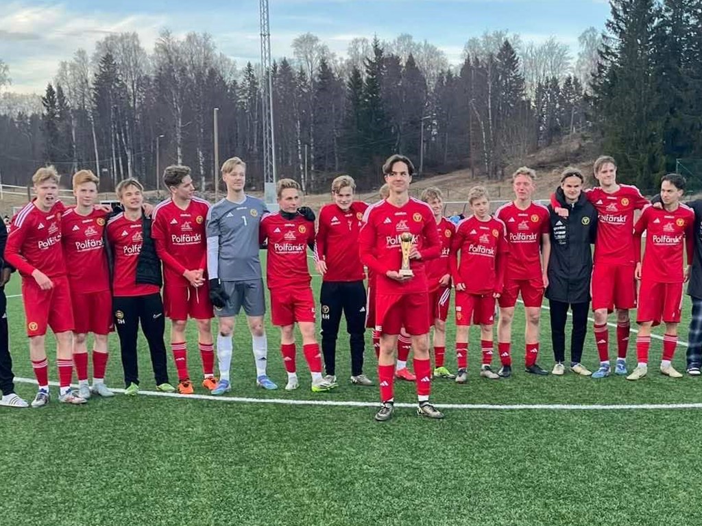 Alnö IF Utveckling - vinnare Söråker Cup 2025. Klicka på bilden för att se hela gänget. Foto: Niklas Carnbro.