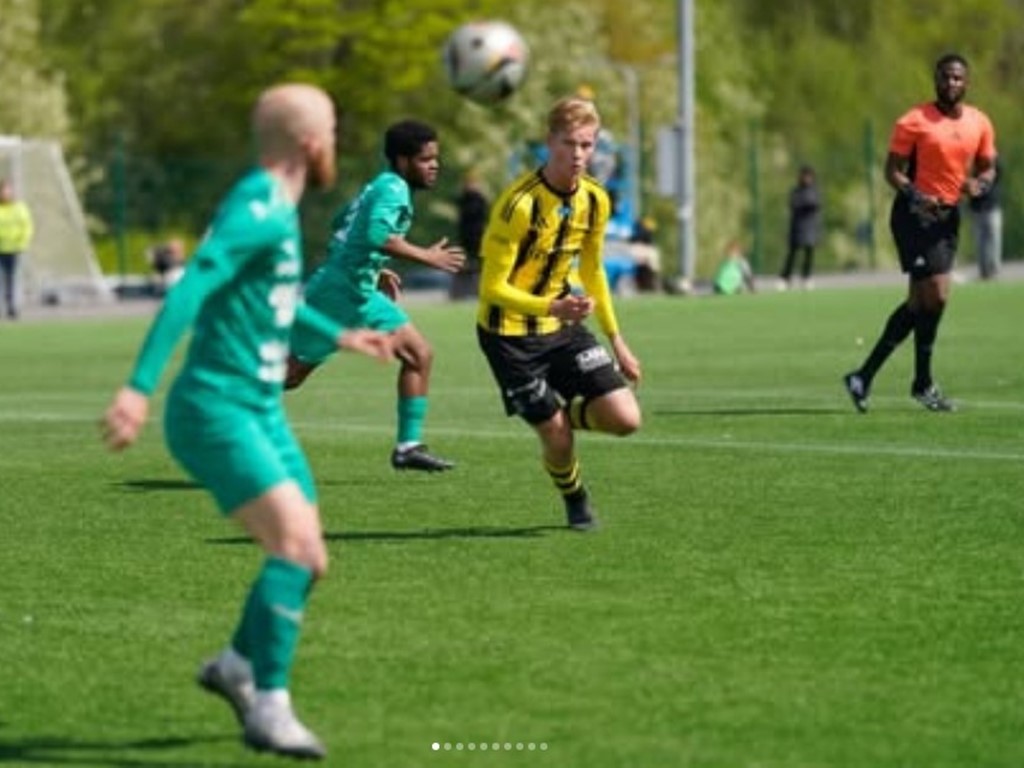 Axel Näsholm gav Kuben ledningen men med knappa tjugan kvar vände Gottne på steken och tog hem hela potten. Foto: Anders Thorsell, Sportactionpictures.