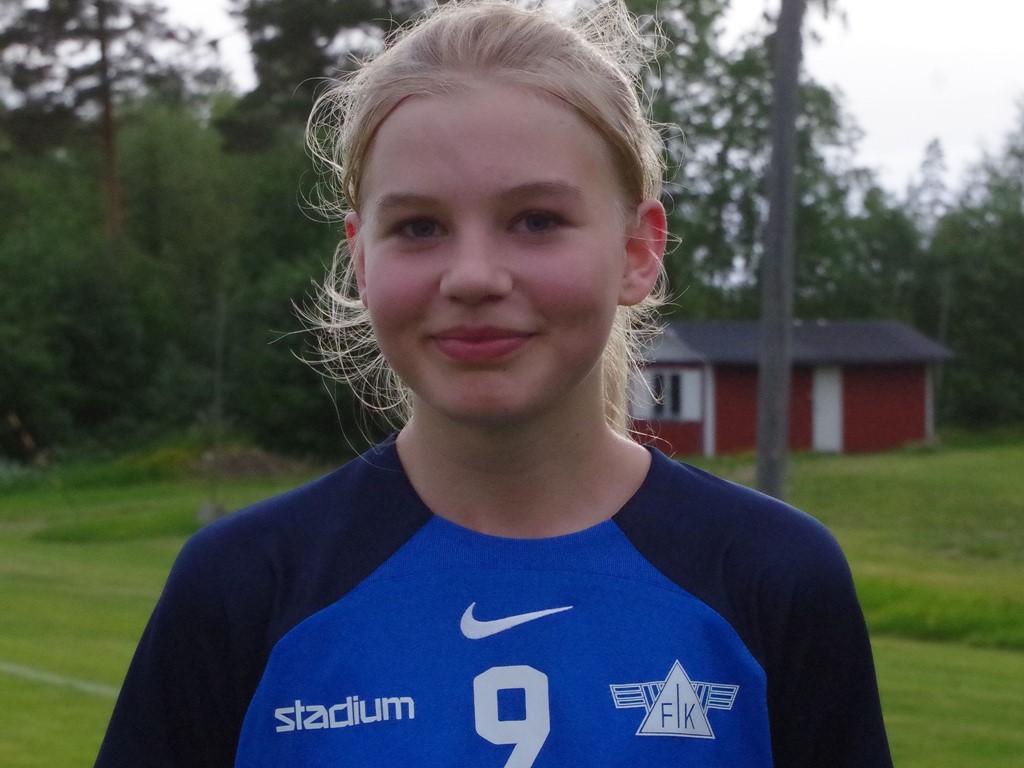 Fränstas 15-åriga anfallslöfte Tyra Lindqvist gjorde mål igen.