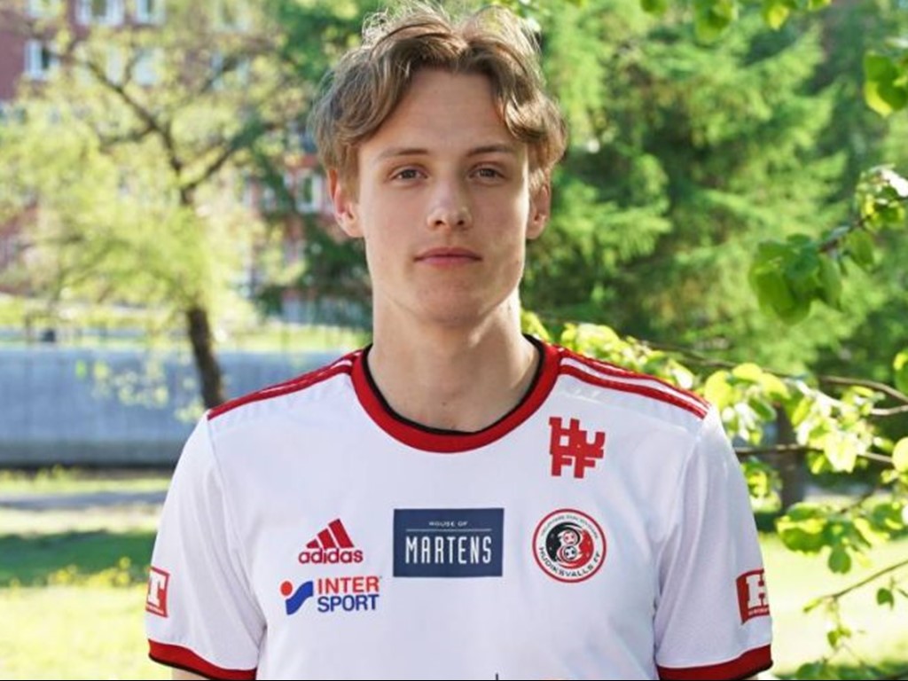 Oliver Grenholm. Foto: Hudiksvalls FF.