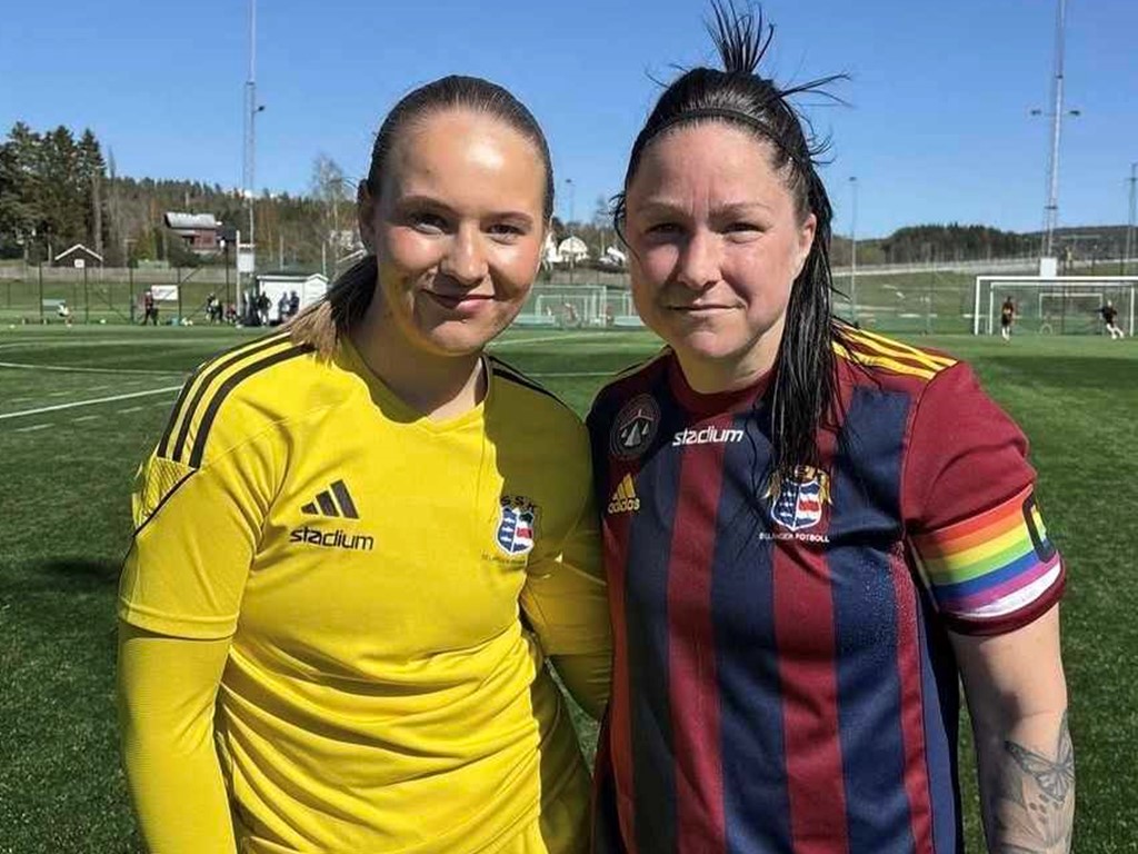 Ronja Johansson höll nollan och Angelica "Angen" Lindholm Forsell gjorde ett hattrick när Selånger vann med 3-0 över IFK Östersund 2. Foto: SSK dam.