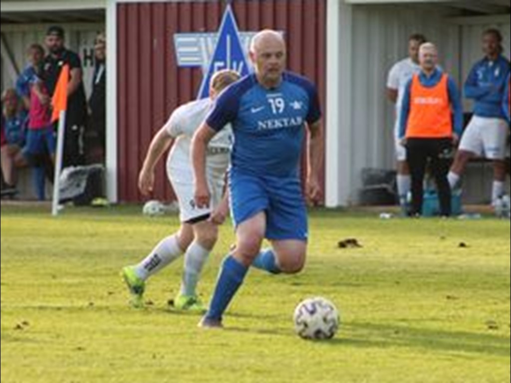 Jerry Backlund nickade in Fränstas 2-0-mål. Arkivfoto: Roger Matsson, Lokalfotbollen.nu.