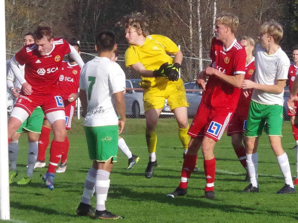 Vilgot Alséns 3-0-mål strax efter tvåan och även det efter en hörnspark.
