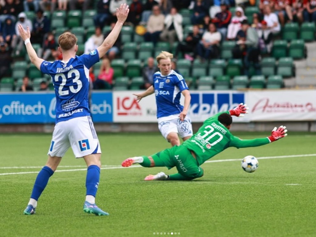 Det blev 1-1 i derbyt mellan GIF Sundsvall och Östersunds FK. Foto: Anders Thorsell. Sportactionpictures.