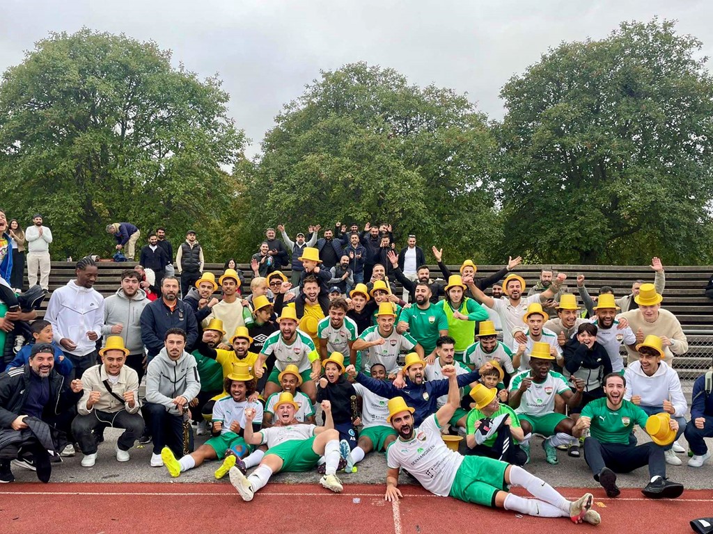 Seriesegrare div. 4 Stockholm Södra 2024 - Newroz FC.