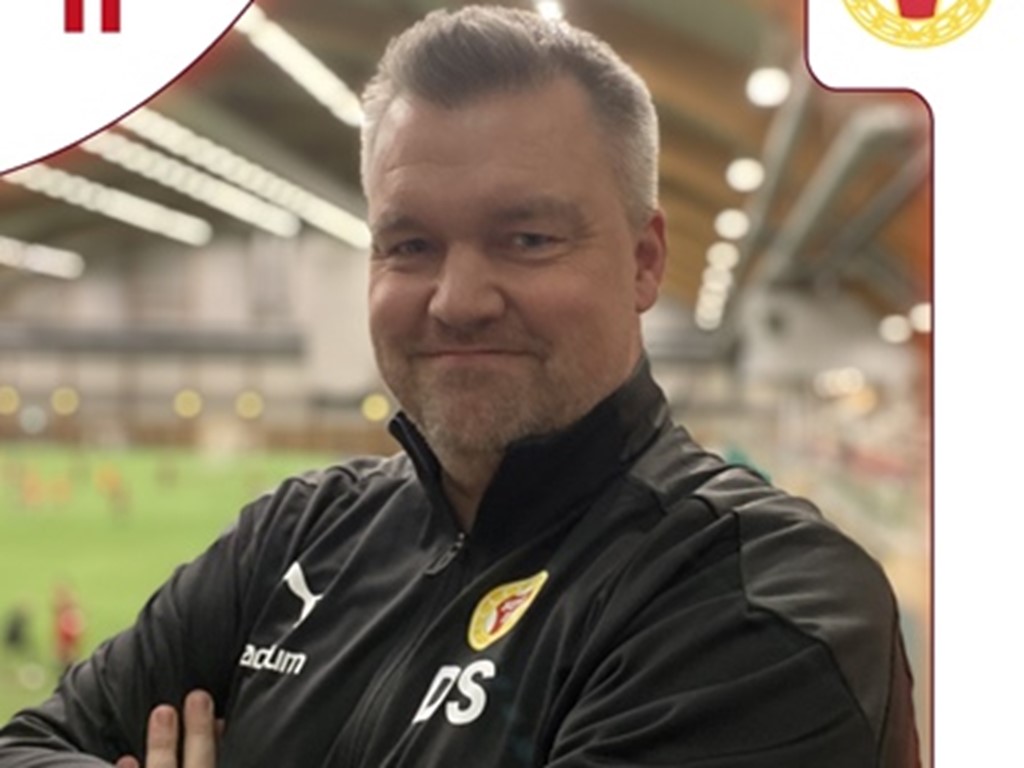 Daniel Stegeby, tränare Sund IF dam.