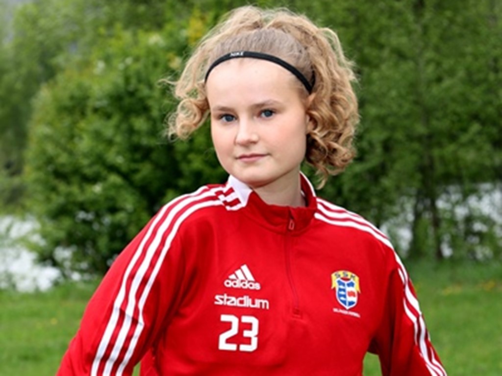 Amanda Furåker inledde Selånger 2:s målskytte mot Njurunda.